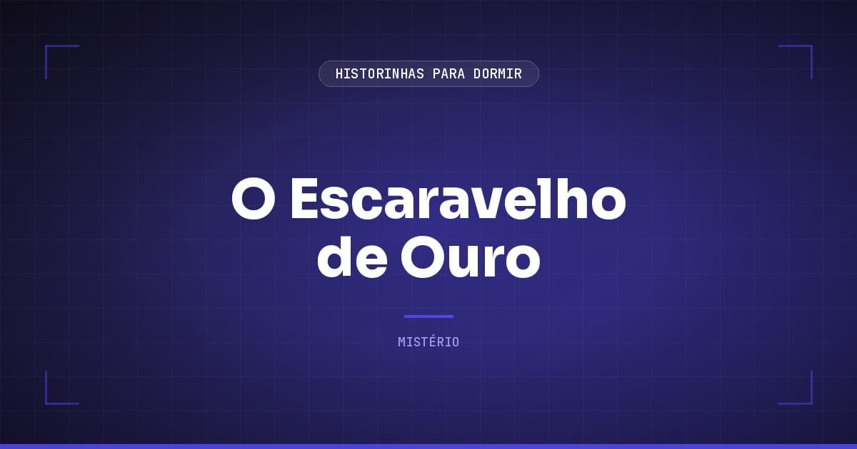 O Escaravelho de Ouro: o Conto de Tesouro de Edgar Allan Poe