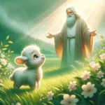 O Pastor Divino e Uma Ovelha Chamada Lila Salmo 23