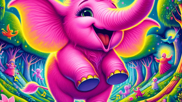 "Elton, o Elefante Cor-de-Rosa: Herói de Fantasia"