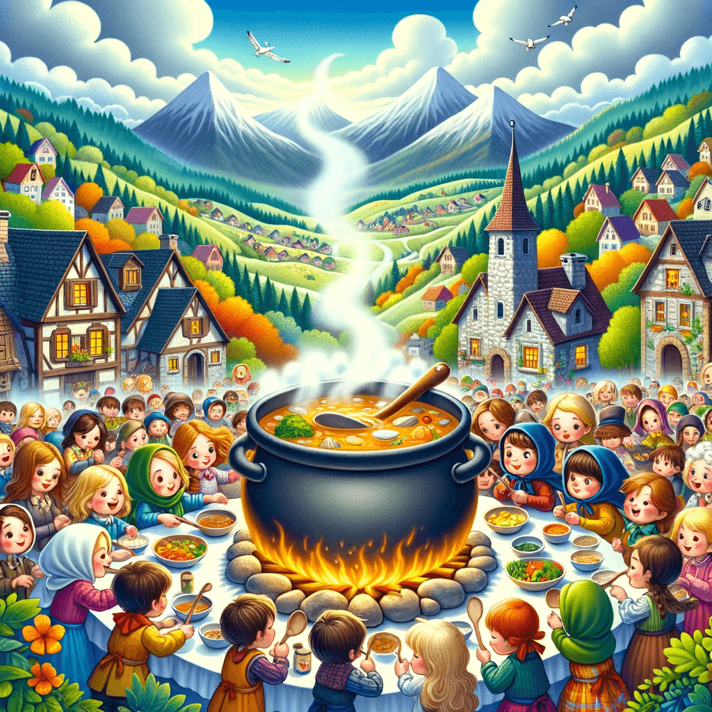 "Aventura Culinária: A Invenção da Sopa de Pedra"