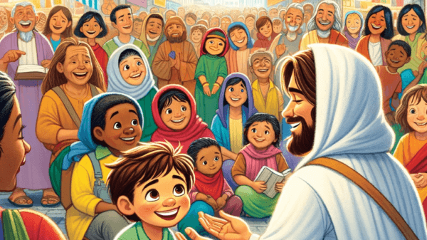 Ensinamento de Jesus: A Criança na Multidão