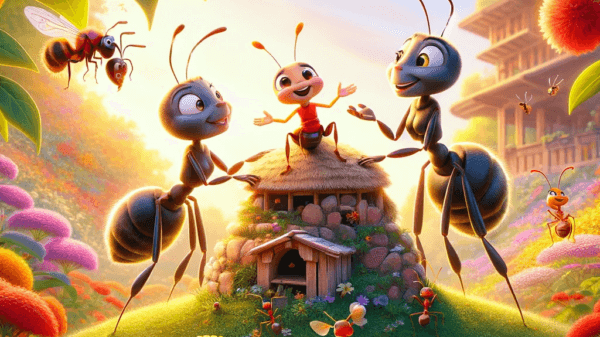 A Lição das Formigas Sábias - Base Bíblica: Provérbios 6:6-8 - Contexto: Inspirado em Provérbios, a história destaca a sabedoria das formigas.